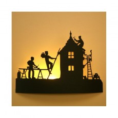 Applique murale Les Couvreurs