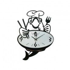 Horloge murale CHEF POISSON