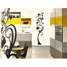 Porte manteau Milano (design fleur)