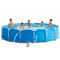 Pack Piscine Tubulaire - semi rigide (H:83cm x Ø:457cm) + accessoires