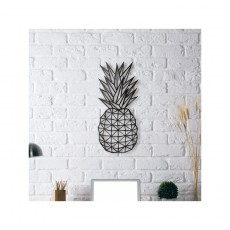 Tableau déco en acier Ananas