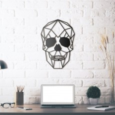 Metal wall art Skull