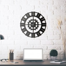 Metal wall Clock Alabora
