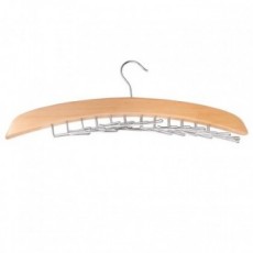 UESH-1 pc Wooden Tie Hanger Belt Scarf Closet Rack Organizer Holder 