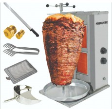 MACHINE AND MATERIAL FOR SHAWARMA TACOS AL PASTOR