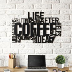 Metal wall art Coffee