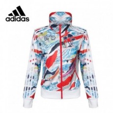 Original Adidas Womens Jacket Stand Collar