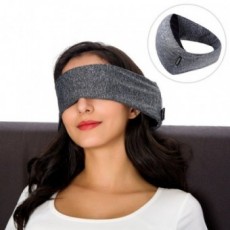 Oreiller et Masque de sommiel 2 en 1 doux - Support de Cou Oreiller pour Avion- Bureau- Sieste- voyage fournitures cadeau