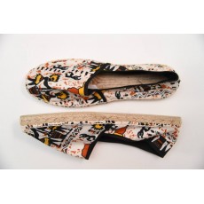 Espadrille ethnique en pagne wax