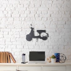 Metal wall art Vespa