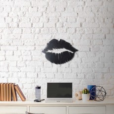 Metal wall art Lip