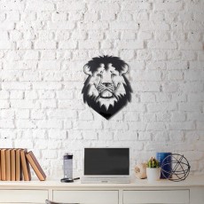 Metal wall art Lion head