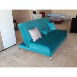 convertible sofa with click-clack mechanism