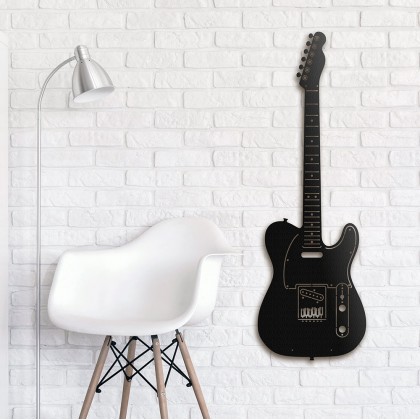 Metal wall art GUITAR OTW TELECASTER Couleur Gris