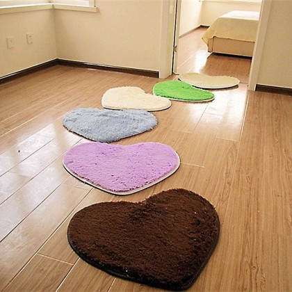 Heart Shaped Carpet Tapis Salon Rug Tapete Para Sala Alfombras Tapetes Alfombra Rugs And Carpets For Home Living Room Tapijt Couleur Vert Pistache