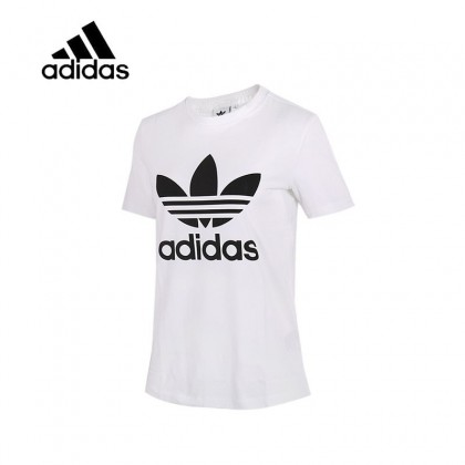 T-shirt original Adidas manche courte pour femmes Taille S Couleur Blanc